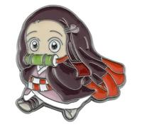 Broche de cazador de demonios anime: lindos personajes como pin esmaltado, Klein, Metal no precioso