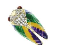 Broche de Cigarra Elegante de Aleación para Suéteres y Fajín