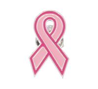 Broche de cinta de concienciación sobre el cáncer de mama, insignia de solapa de campaña de salud, accesorio de decoración de ropa, suéter, talla única, como se describe