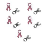 Broche de cinta "Esperanza" solapa oficial para educación sobre el cáncer de mama para la caridad Evento Social Público Broche rosa "Esperanza"., a, Talla única