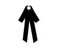 Broche de cinta negra para concienciación y recuerdo, pin de solapa de duelo de aleación para funeral, servicio conmemorativo, elegante insignia de cinta negra, S, Metal