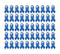 Broche de cinta para prevención del cáncer de mama, pin de solapa para promoción, insignia de metal para decoración de mochila de tela, broches de cinta, talla única, como se describe