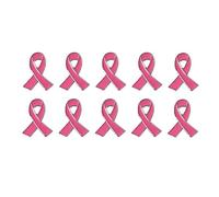 Broche de cinta rosa - Broche de concienciación para médico, enfermera, cáncer de mama, ayuda a amar, broche esmaltado para mujer, accesorios de joyería del Reino Unido, cáncer de mama para mujer