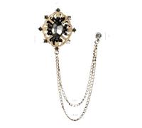 Broche de copas cristal