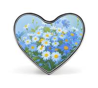 Broche de corazón "DoForget Me" para mochilas o solapas. Ideal para San Valentín o aniversario.