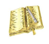 Broche de diamantes de imitación esmaltados portátil y elegante diseñado para mayor comodidad y mejora de la moda en el uso diario. Pin unisex, talla única, como se describe