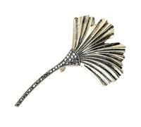 Broche de diseño elegante, cierre seguro adaptable, boda, reunión social, alfiler de pecho, Einheitsgröße, como se describe