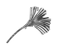 Broche de diseño elegante, cierre seguro adaptable, boda, reunión social, alfiler de pecho, Einheitsgröße, como se describe