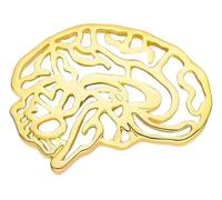 Broche de esmalte: cerebro neurología joyería mochila insignia, Klein, Metal no precioso
