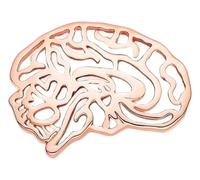 Broche de esmalte: cerebro neurología joyería mochila insignia, Klein, Metal no precioso