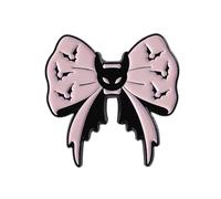 Broche de esqueleto de murciélago de Halloween, joyería romántica oscura, pin de aceite para ropa gótica, accesorios de decoración, esqueleto aterrador, murciélago, fantasmas, regalo de joyería, One