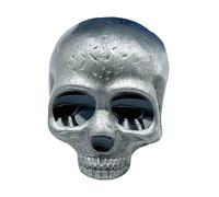 Broche de esqueleto misterioso retro de calavera con temática de Halloween, accesorio elegante para fiestas de disfraces, elegante decoración de pin de solapa
