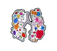 Broche de estetoscopio, símbolo de medicina, broche pulmonar para ginecólogos, médicos, enfermeras, regalos de joyería, M, Metal, No es una piedra preciosa