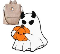 Broche de fantasma de Halloween | Broches de solapa de fantasma para mujer, accesorios de joyería delicados para sombreros, camisas, bolsos, trajes, chaquetas, mochilas, jeans, vestidos, Refer to