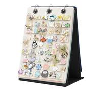 Broche de fieltro con forma elegante para insignias, giratorio, multicapa, organizador de accesorios para el hogar, uso decorativo