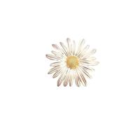 Broche De Flor 2 uds Vintage Mori Margarita flor broche exquisito Simple elegante temperamento Pin ramillete