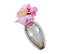 Broche de flor artesanal artístico, Pin de aleación para trajes informales para ocasiones formales, Pin Floral de