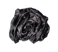 Broche de flor de 15 cm con forma de rosa floral, accesorio elegante para fiesta, pin de solapa de moda para mujer, accesorio de atuendo formal, talla única, como se describe