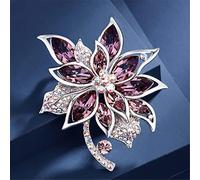 Broche de Flores para Mujer, Pin de nicho de Temperamento atmosférico Que combina con Todo, Accesorios de Ropa, Abrigo, Ramillete Retro