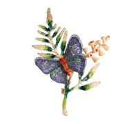 Broche de galvanizado para trajes casuales, fiestas y ocasiones especiales, joyería, broche de flor de, aleación