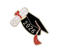 Broche de Graduación 2026,Decoración para Ropa de Graduación | Broche Promoción 2026 - para chal bufanda suéter abrigo chaqueta cuello banquete instituto universidad estudiante profesor