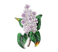 Broche de hortensia portátil diseñado para mayor comodidad en la vida diaria elaborado con aleación resistente y elegante pin floral esmaltado