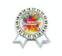 Broche de insignia de improvisación ocasional para ganador de la medalla del premio, Medium, Metal