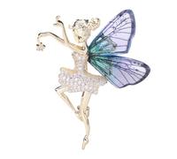 Broche De - Joyería De Diamantes De Imitación De Bailarina De De 5 Cm, Broche De Esmaltado, Decorativo Brillante | Accesorio Elegante para Mujer, Regalo De Cumpleaños para Mamá, Tí