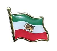 Broche de la nacional iraní con construcción de metal y cierre de oculto Alfileres de por mayor