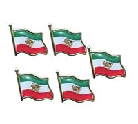 Broche de la nacional iraní con construcción de metal y cierre de oculto Alfileres de por mayor
