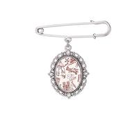 Broche de la Torre Eiffel del Arco Triunfo de Francia para vestido de camisa y bufanda, M