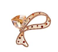 Broche de lazo ligero de aleación, cómodo accesorio de moda, accesorios versátiles para declaraciones de moda y pin de uso diario para bolsos, One Size, como se describe