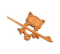 Broche de madera con diseño de animales y broche de madera para mujer, para llevar en la chaqueta y suéter, bufanda, chal, cuello así como en el banquete y fiesta, Se référer au descriptif, Madera