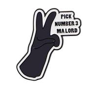 Broche de mano de moda, diseño expresivo, aleación para uso diario, regalo elegante