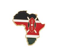 Broche De Mapa Del Mundo De Moda Insignia De Novedad Mapa De Kenia En África Más Pin Aceite De Goteo Étnico Encanto Creativo Joyería Étnica Para Mujeres Y Hombres Accesorios Para Bolsos De R