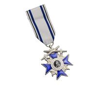 Broche de medallas militares, alfileres de traje, accesorios de ropa, joyería para mujeres y hombres, decorativa, coronas de Prusia, cruces, medallas