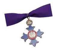Broche de medallas militares ECMS de la Orden de los británicos de caballería, cruces militares, medallas réplicas de la insignia de solapa Ecms, One Size, como se describe