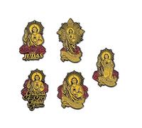 Broche de metal elegante pasador de pecho hecho a mano mochila solapa accesorio para reuniones de iglesia o uso diario accesorio de fe cristiana