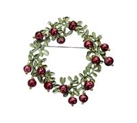 Broche de metal para plantas, ropa, joyería, accesorio de moda, textura de aleación, adecuado para camisas y mochilas, broche de plantas hecho a mano, talla única, como se describe