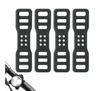 Broche De Montaje De Silicona Ligero Para Bicicleta - Banda Elástica Fuerte Para Accesorios De Bicicleta, Correa De Sujeción Flexible | Soporte De Fijación, Equipo De Instalación Rápida Para Carretera
