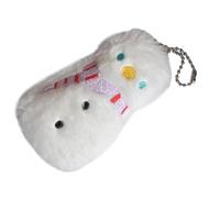 Broche de muñeco de nieve de dibujos animados para mujer, estilo encantador, pinza para el pelo, para exteriores, ropa de invierno para cosplay y declaraciones de moda de invierno