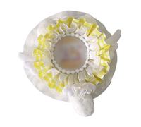 Broche de orejas y cola de gato, adorno ligero, orejas de gato, alfileres de tela para una fácil fijación en ropa y bolsas, bonito broche, talla única, como se describe