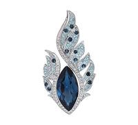 Broche de oro de 14 quilates esmaltado vintage con alas de ángel, elegante pin de cadena con moissanita, ideal para trajes de hombre, bodas y eventos formales, 1, Concha, Moissanita