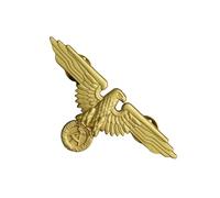 Broche de pájaro de Alemania Oriental, ligero, de metal, para recreación histórica, insignia de cosplay, pin de recreación histórica ligero, talla única, como se describe