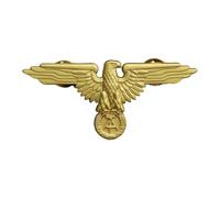 Broche de pájaro estilo soviético, coleccionable, accesorios de disfraces, aleación ligera, juego de rol, accesorios históricos, disfraces, broche de emblemas de aves de la RDA, Einheitsgröße, como se