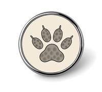 Broche de pata de perro personalizado, divertido y personalizado, de 1 pulgada, insignia vintage para bolsos, sombreros, chaquetas, mochilas, trajes, camisas, ropa, decoración, colección de joyas, re