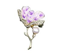 Broche de perla broche femenino accesorios pequeños pin anti-guarda