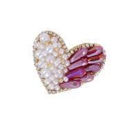 Broche de perlas femeninas, cuentas de cristal brillantes, broche con incrustaciones, joyas para bolsos, sombreros y monederos, decoración, adorno de aguja con adornos de cristal
