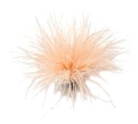 Broche de pluma para mujer Alfileres de ramillete de plumas, broches de plumas, alfileres de solapa de plumas de avestruz, accesorios de joyería(Color-13)