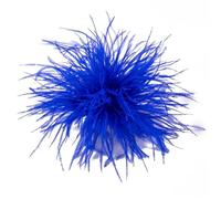 Broche de pluma para mujer Alfileres de ramillete de plumas, broches de plumas, alfileres de solapa de plumas de avestruz, accesorios de joyería(Color-04)
